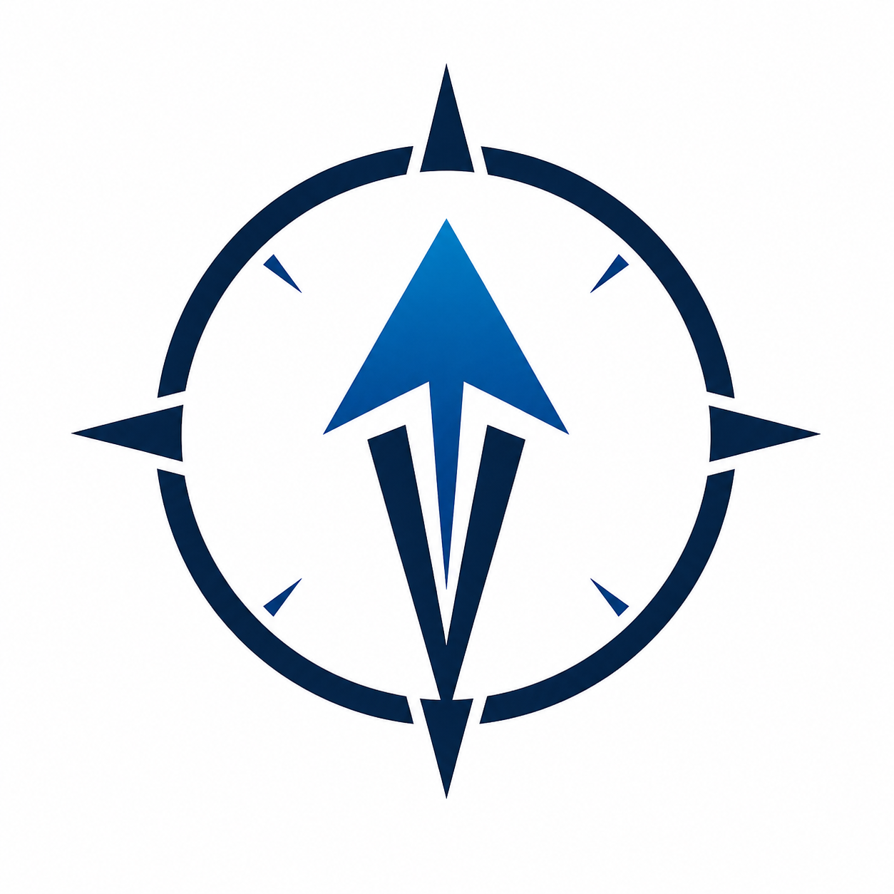 National Institute for Martial Arts and Child Development compass emblem